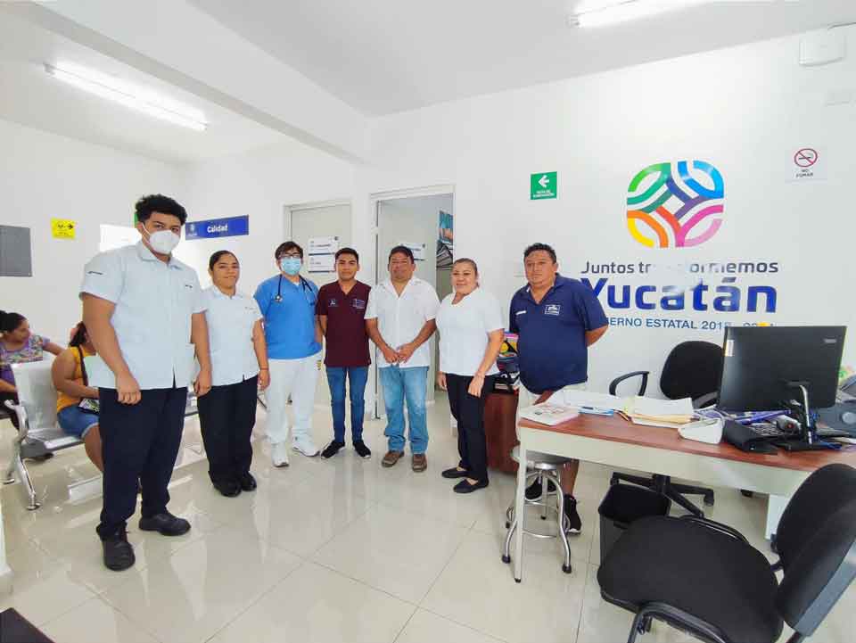el alcalde Juan Francisco Pérez Koh Visita Xocempich