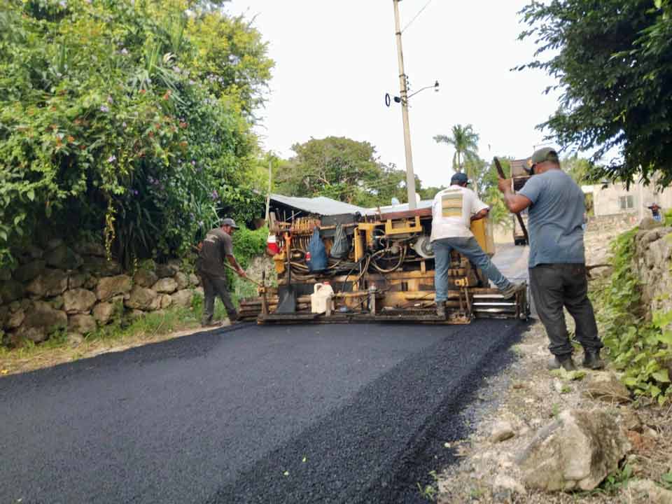 Rehabilitación calles Dzitás