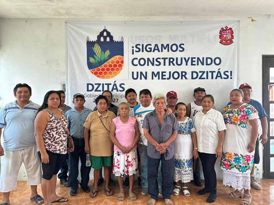 Preparación de fiestas patronales Dzitás