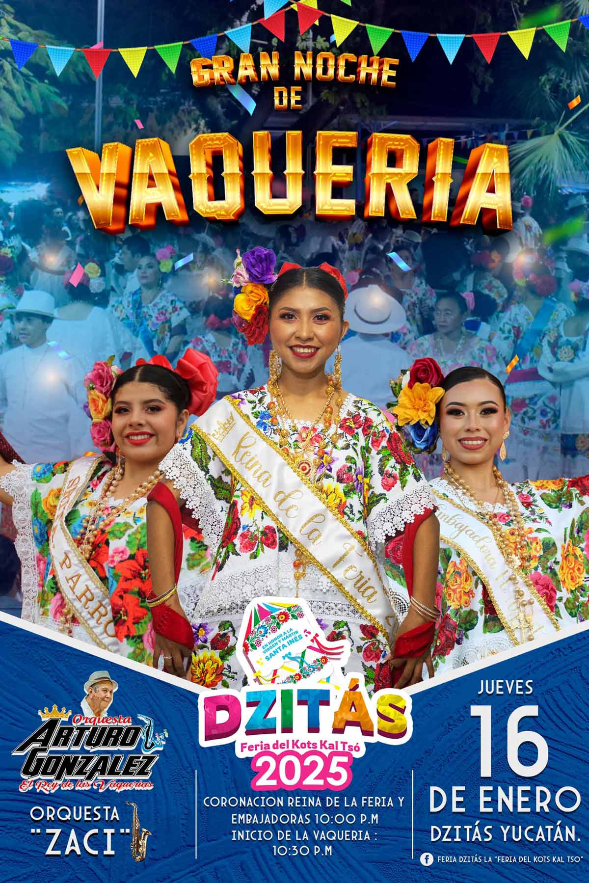 Alborada Feria Dzitas 2025