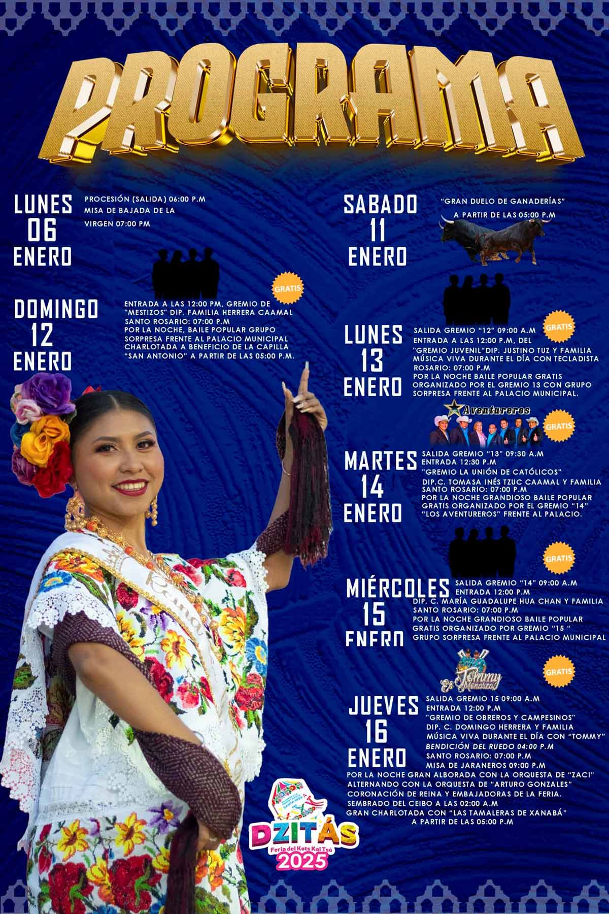 Programa Feria Dzitas