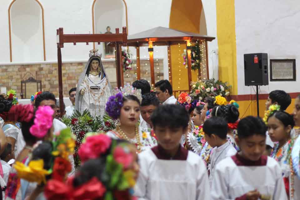 Virgen de Santa Inés Dzitás 2025