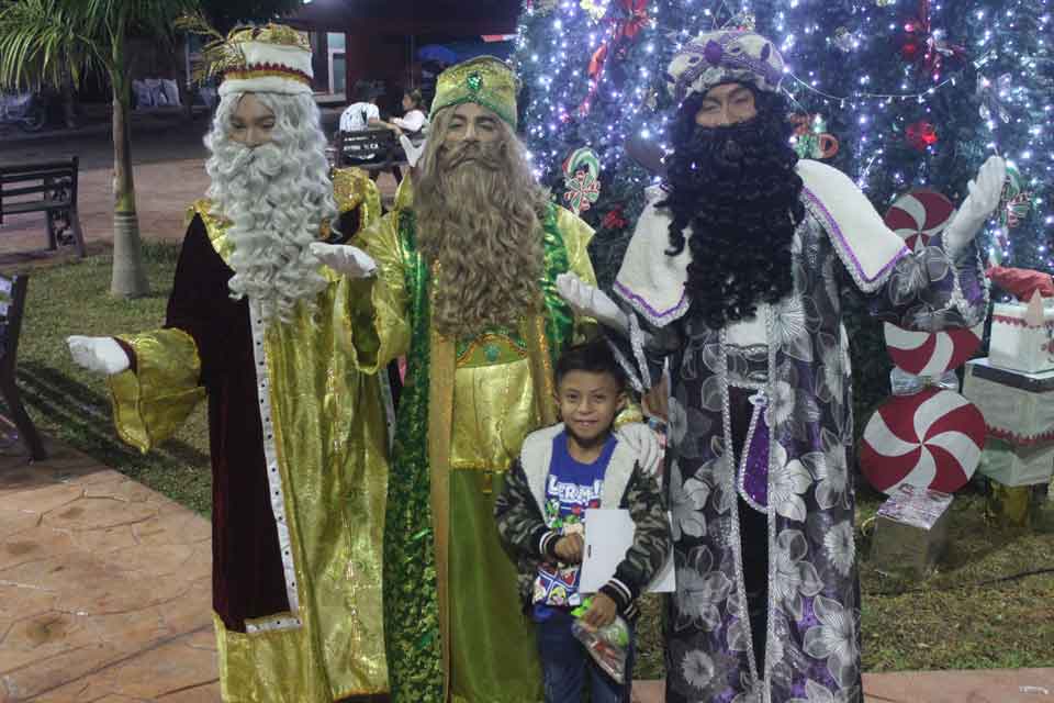 Reyes magos en Dzitás