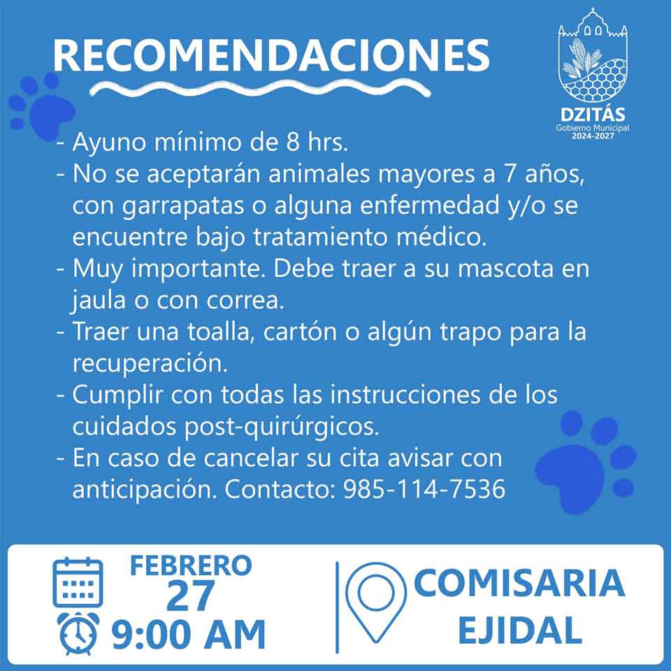 recomendaciones jornada de esterilización