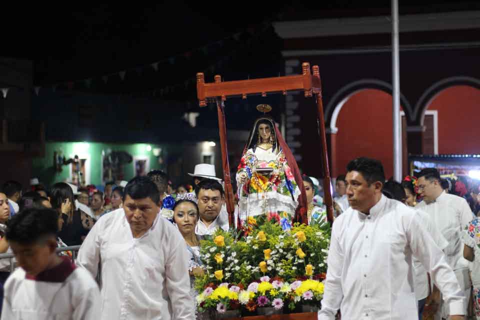 Virgen de Santa Inés, Dzitás Yucatán