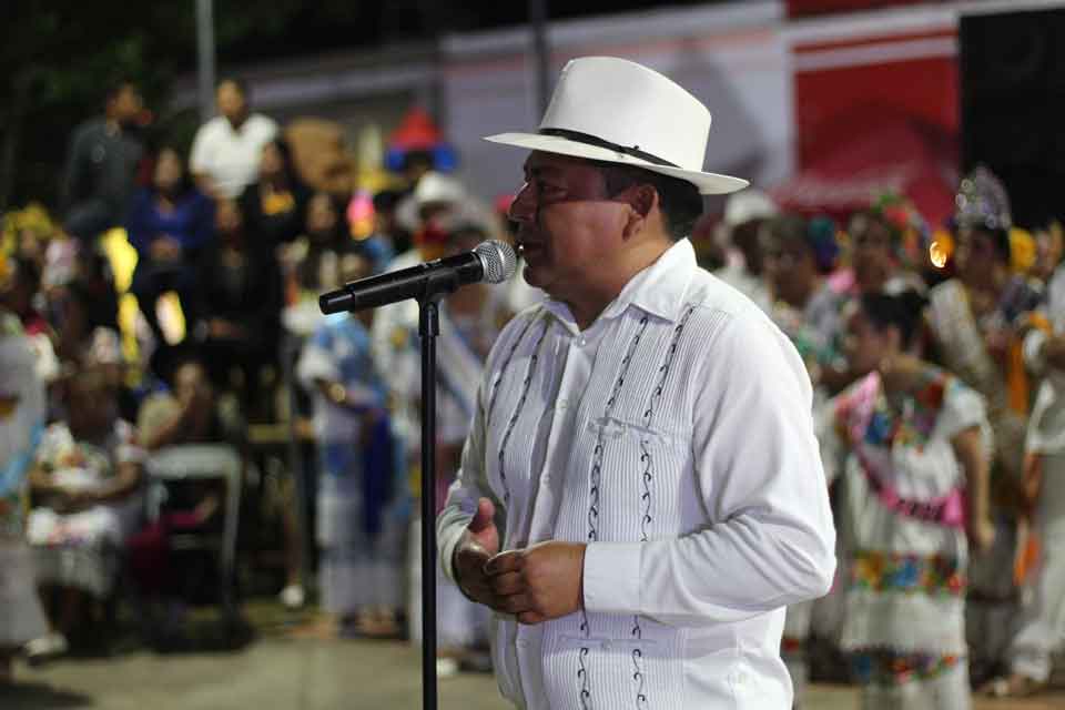 El presidente Municipal Juan Francisco Pérez Koh