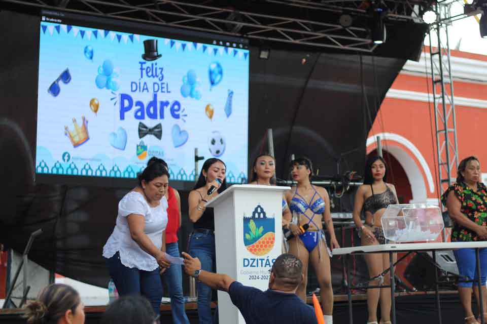 festival dia del padre en Dzitás
