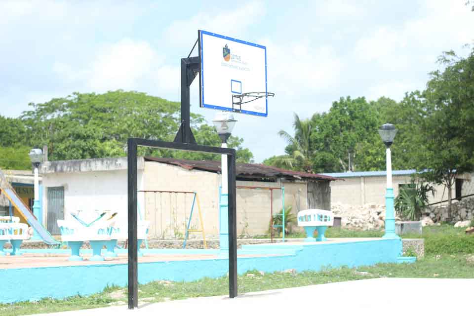 mantenimiento a espacios públicos en xocempich