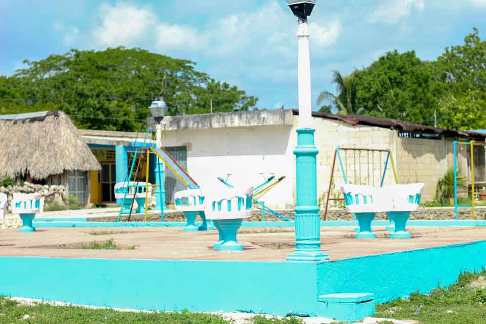 mantenimiento a espacios públicos en xocempich