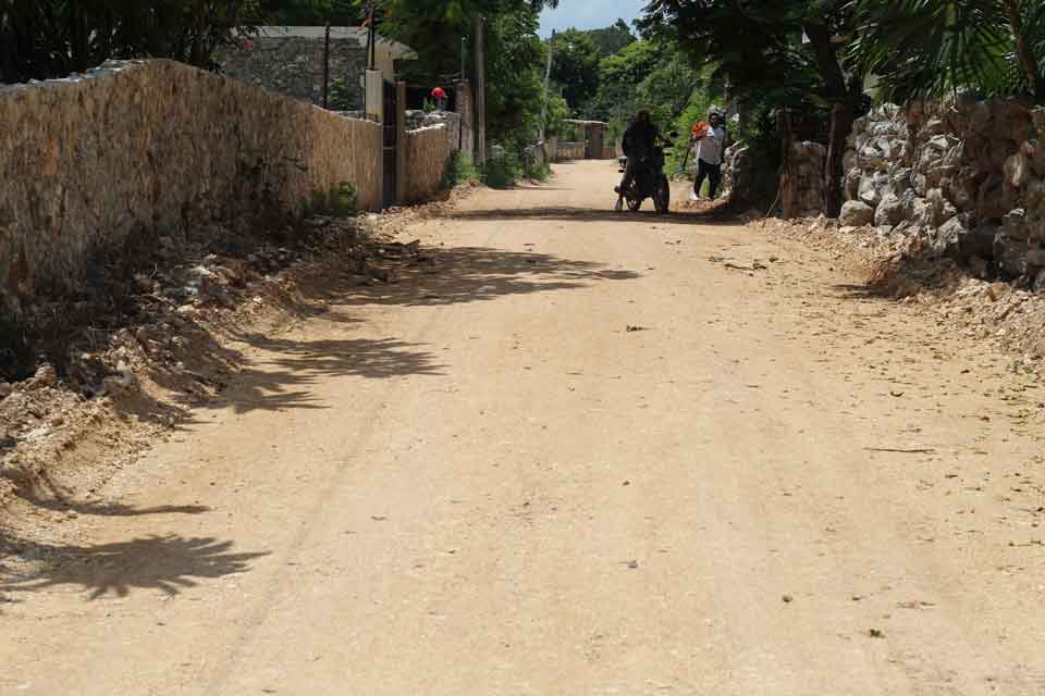 avanza pavimentacion colonia belem dzitas