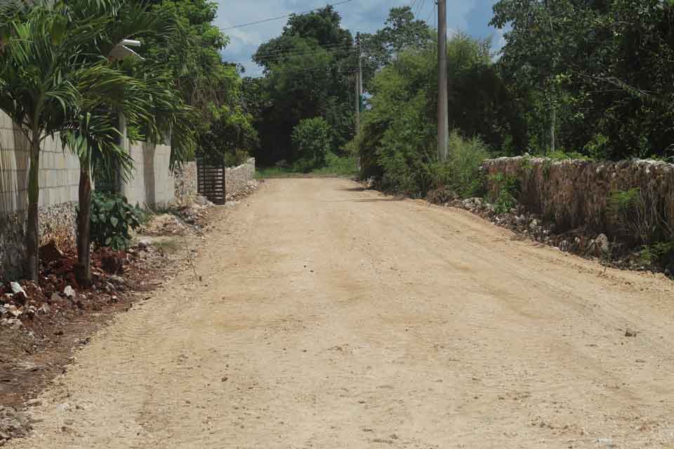 avanza pavimentacion colonia belem dzitas