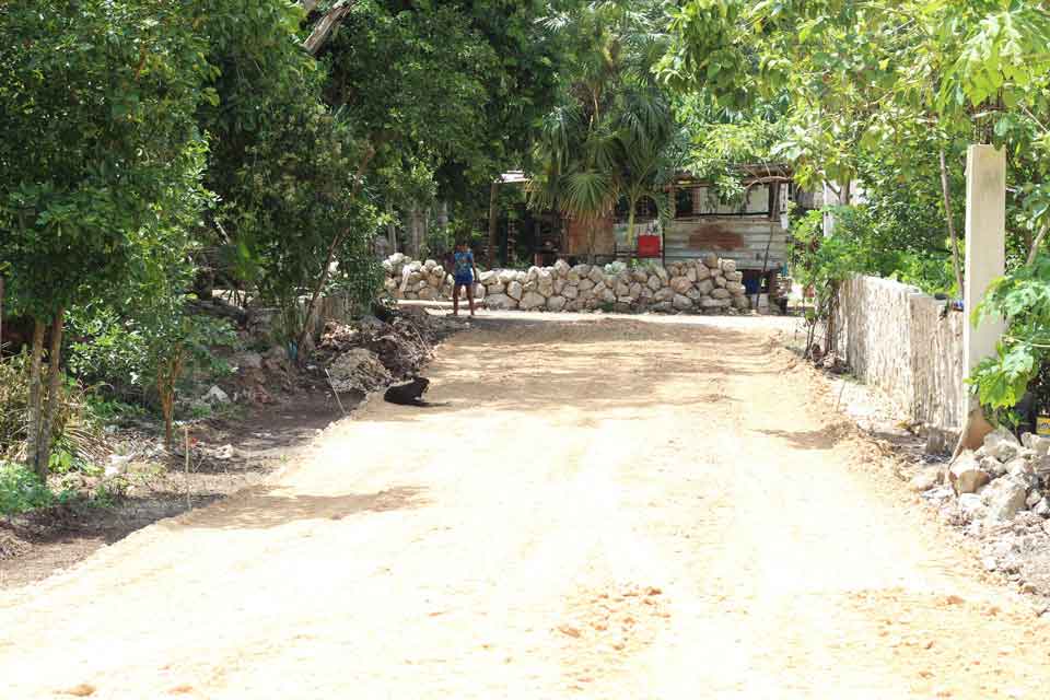 avanza pavimentacion colonia belem dzitas