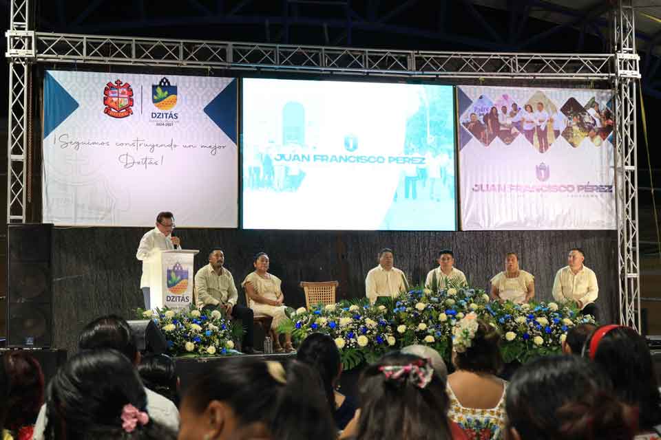 primer informe de gobierno Dzitas Yucatan