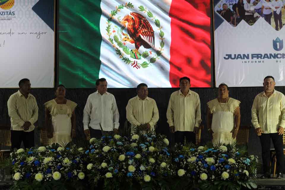 primer informe de gobierno Dzitas Yucatan