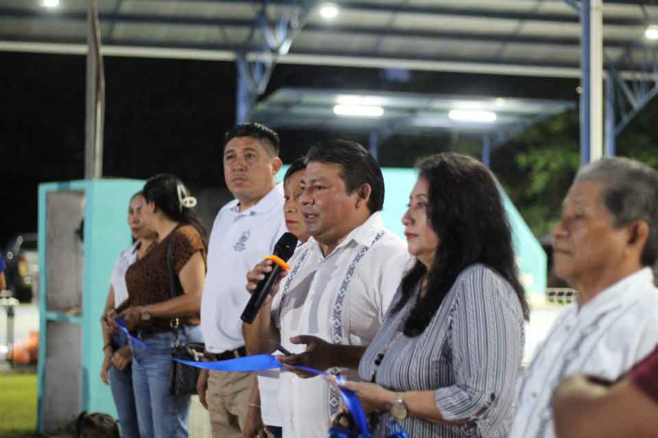 inauguracion parque infantil xocempich dzitás