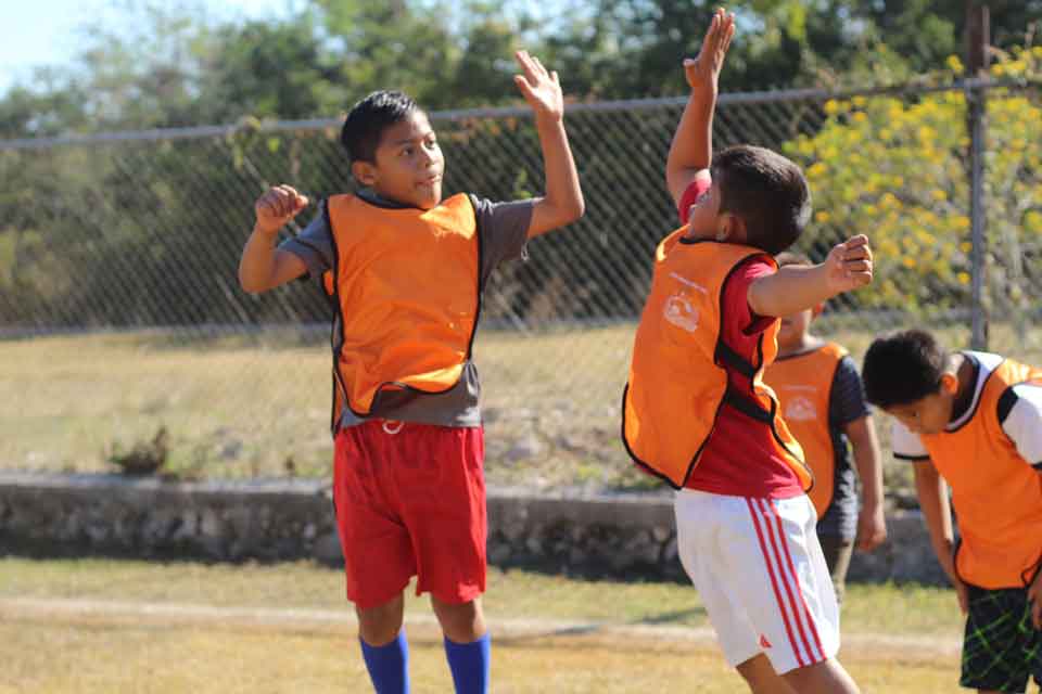 segundo dia clinica deportiva futbol dzitás