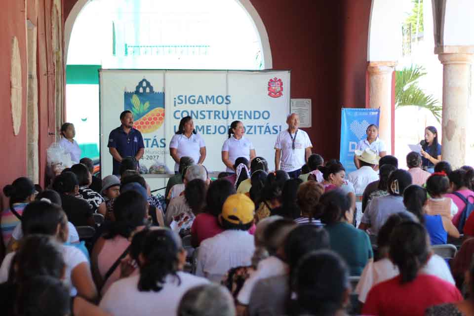 apoyo alimentario en Dzitás