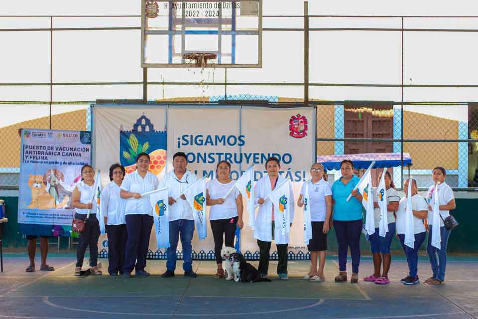 jornada de vacunación antirrabica Dzitás